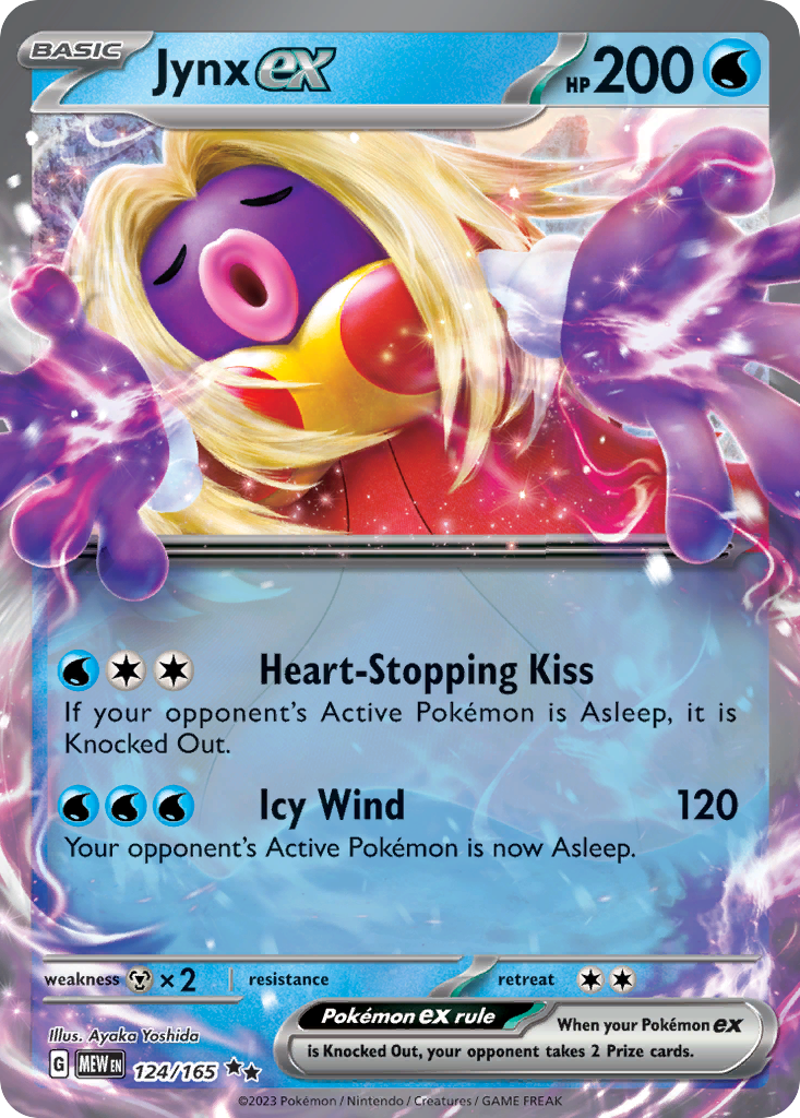 Jynx ex #124 – Pokemon Scarlet & Violet 151