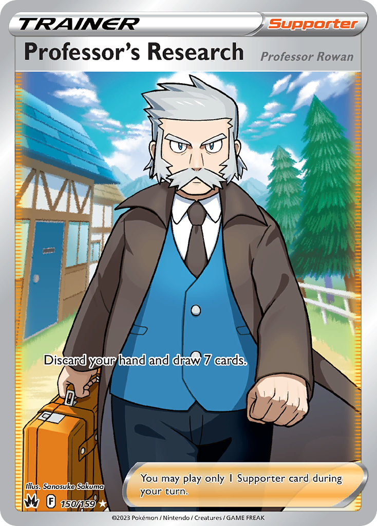 Professor's Research #150 – Pokemon Crown Zenith