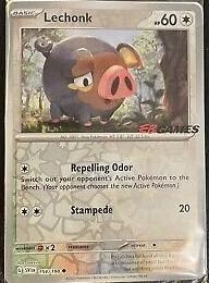 Lechonk [EB Games] #154 – Pokemon Scarlet & Violet