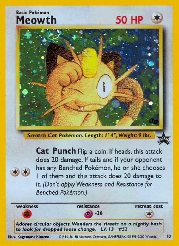 Meowth #10 – Pokemon Promo