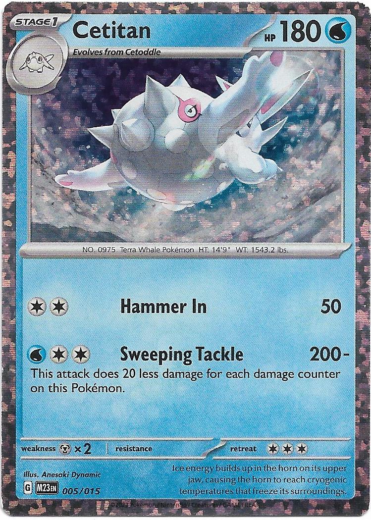 Cetitan [Holo] #5 – Pokemon McDonalds 2023