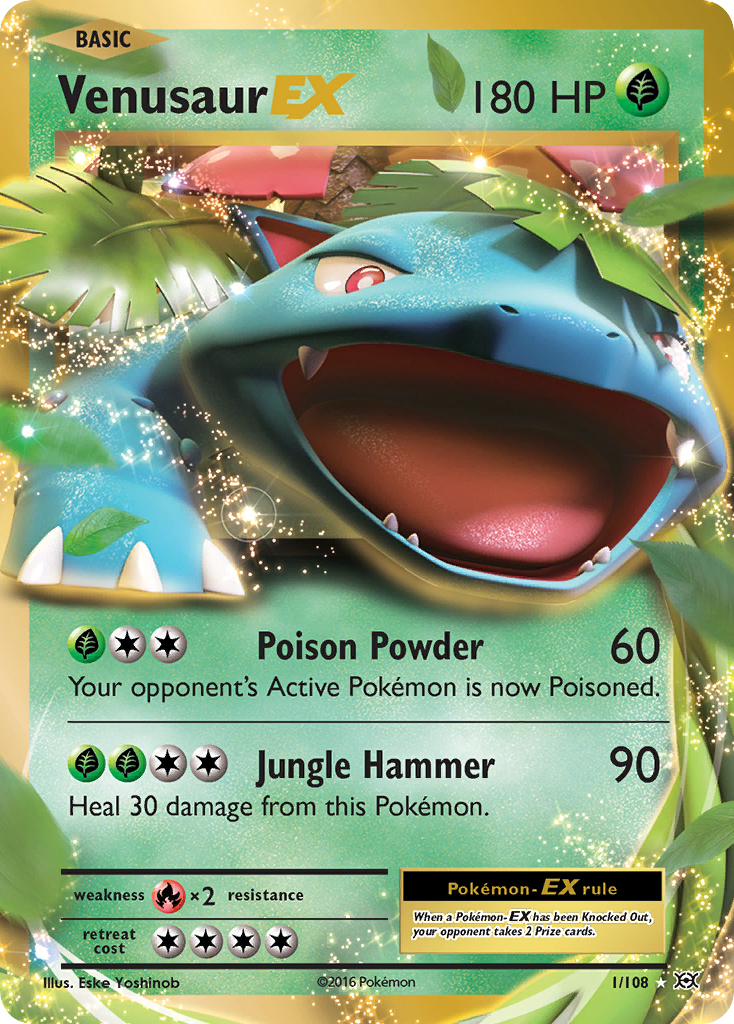 Venusaur EX #1 – Pokemon Evolutions