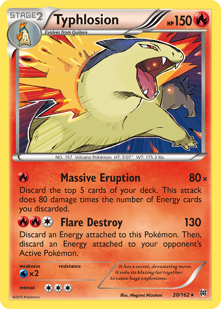 Typhlosion #20 – Pokemon BREAKthrough