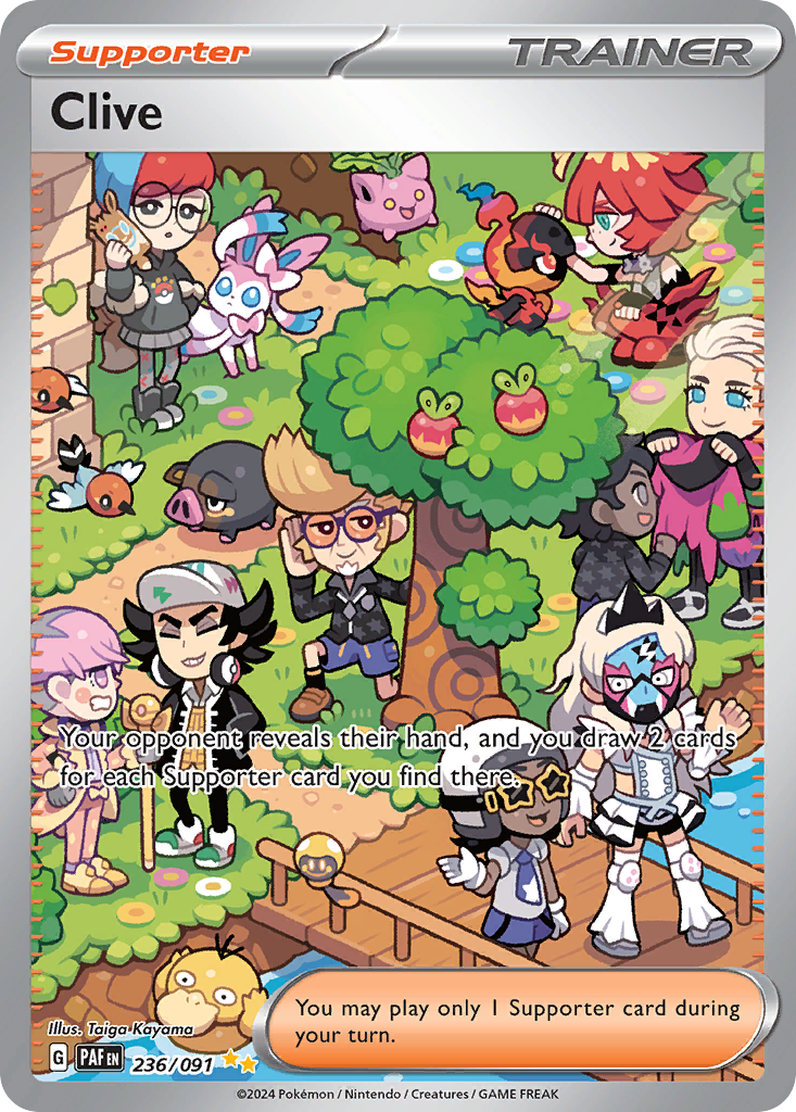 Clive #236 – Pokemon Paldean Fates