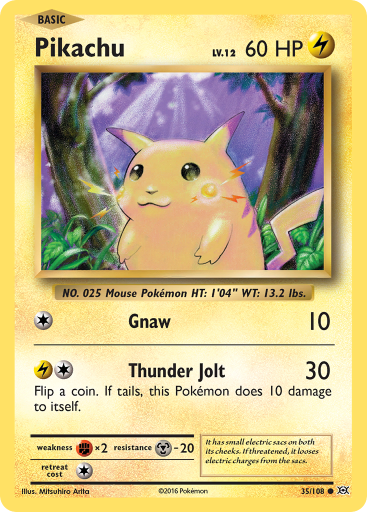 Pikachu #35 – Pokemon Evolutions