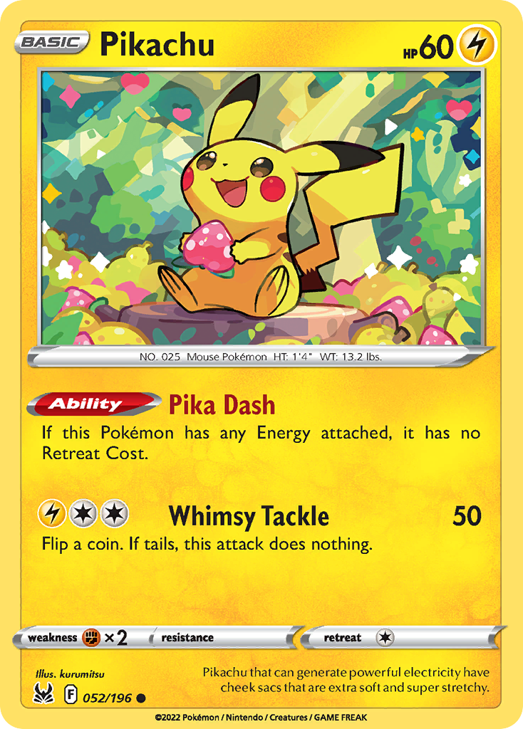 Pikachu #52 – Pokemon Lost Origin