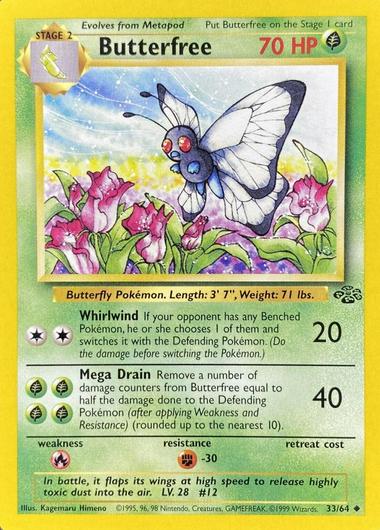 Butterfree #33 – Pokemon Jungle