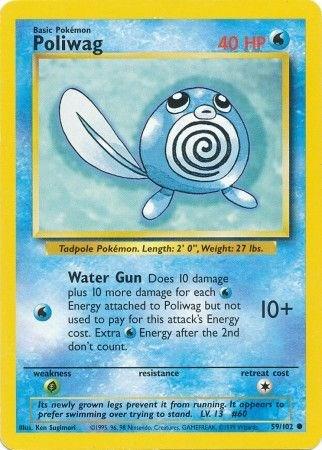 Poliwag #59 – Pokemon Base Set