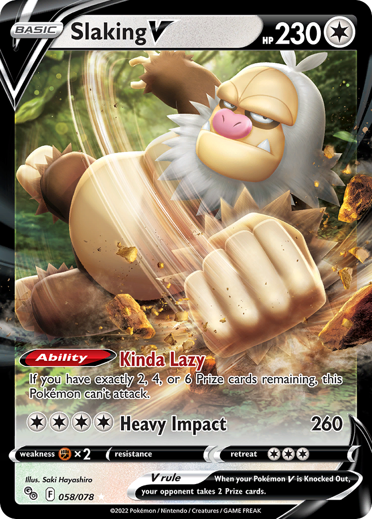 Slaking V #58 – Pokemon GO