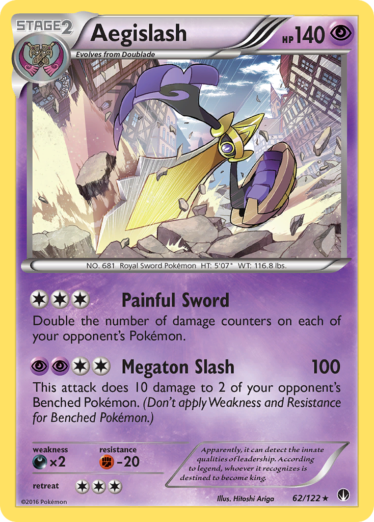 Aegislash #62 – Pokemon BREAKpoint