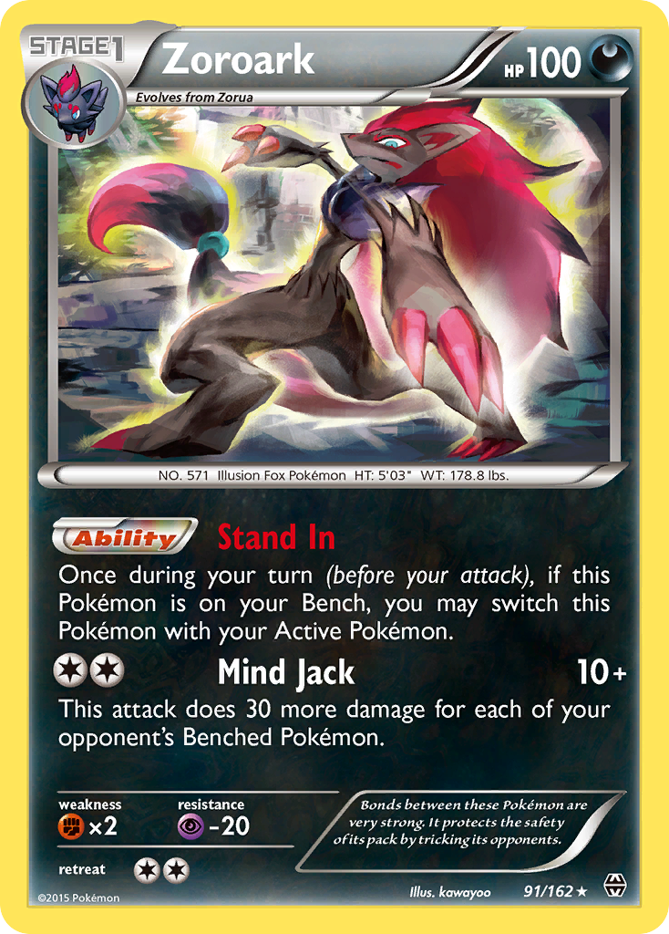 Zoroark #91 – Pokemon BREAKthrough