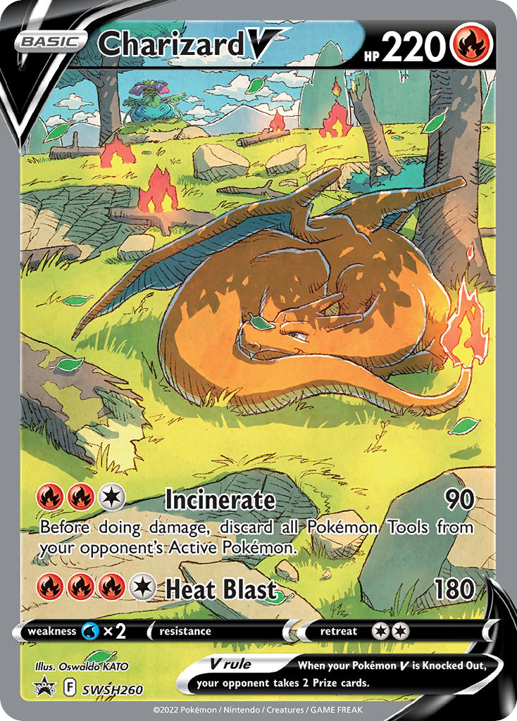 Charizard V #SWSH260 – Pokemon Promo