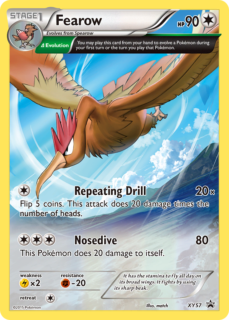 Fearow #XY57 – Pokemon Promo
