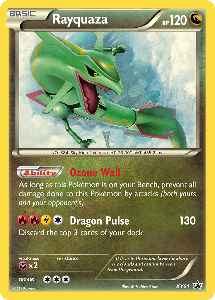 Rayquaza #XY64 – Pokemon Promo