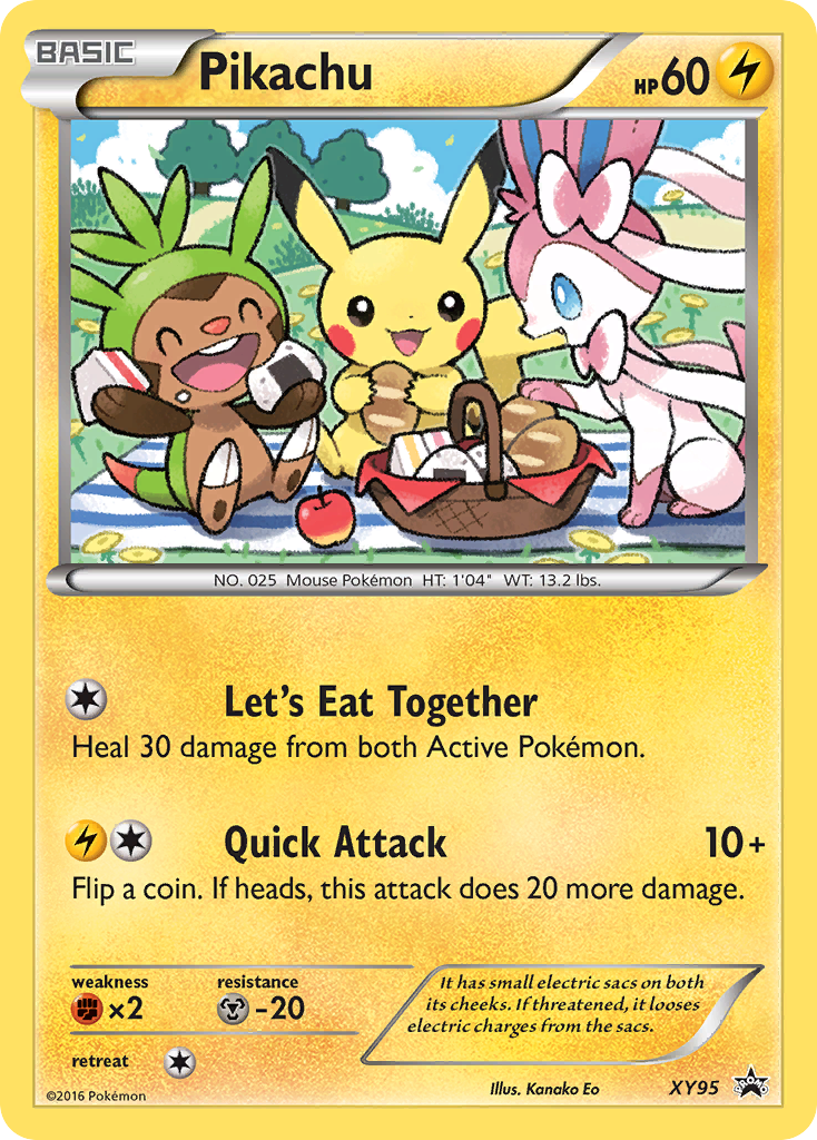 Pikachu #XY95 – Pokemon Promo