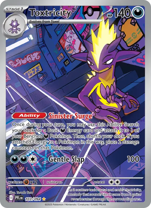 Toxtricity #103 – Pokemon Phantasmal Flames