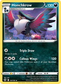 Honchkrow [Reverse Holo] #107 – Pokemon Silver Tempest