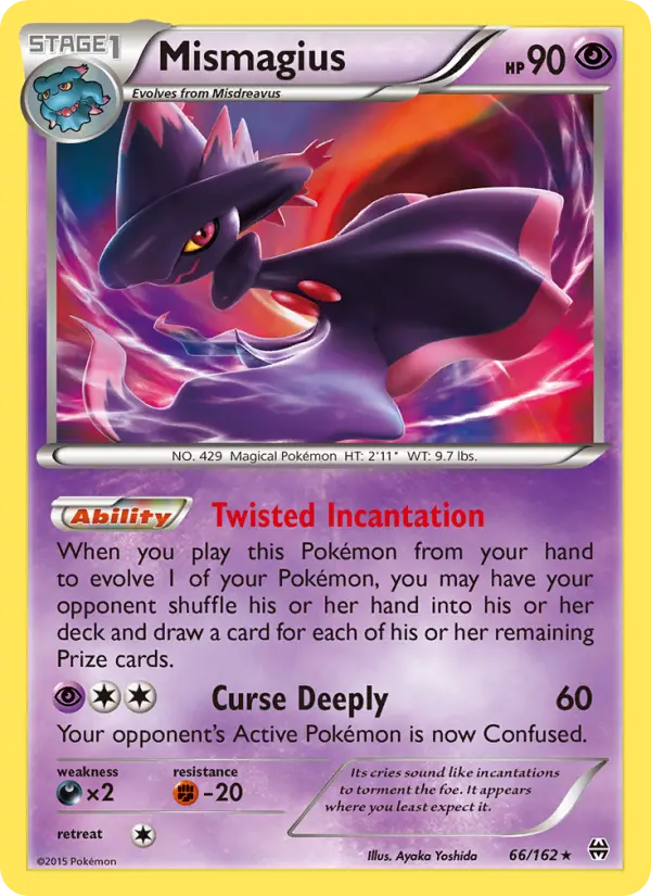 Mismagius #66 – Pokemon BREAKthrough
