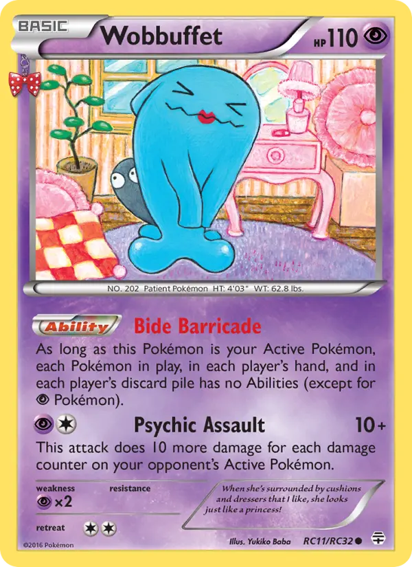 Wobbuffet #RC11 – Pokemon Generations