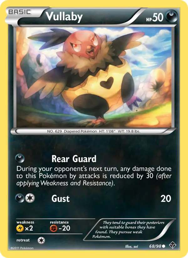 Vullaby #68 – Pokemon Emerging Powers