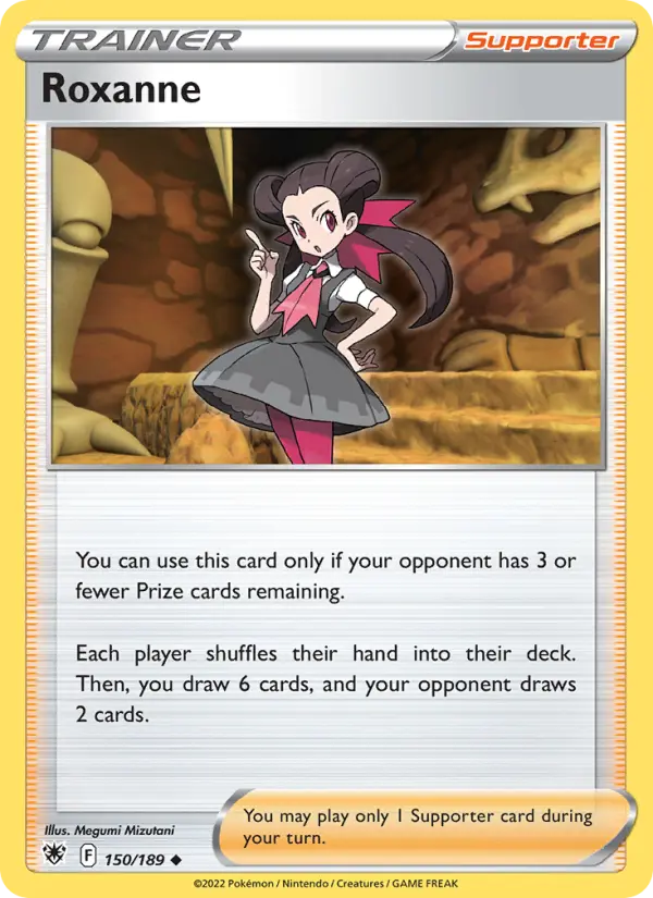 Roxanne [Reverse Holo] #150 – Pokemon Astral Radiance