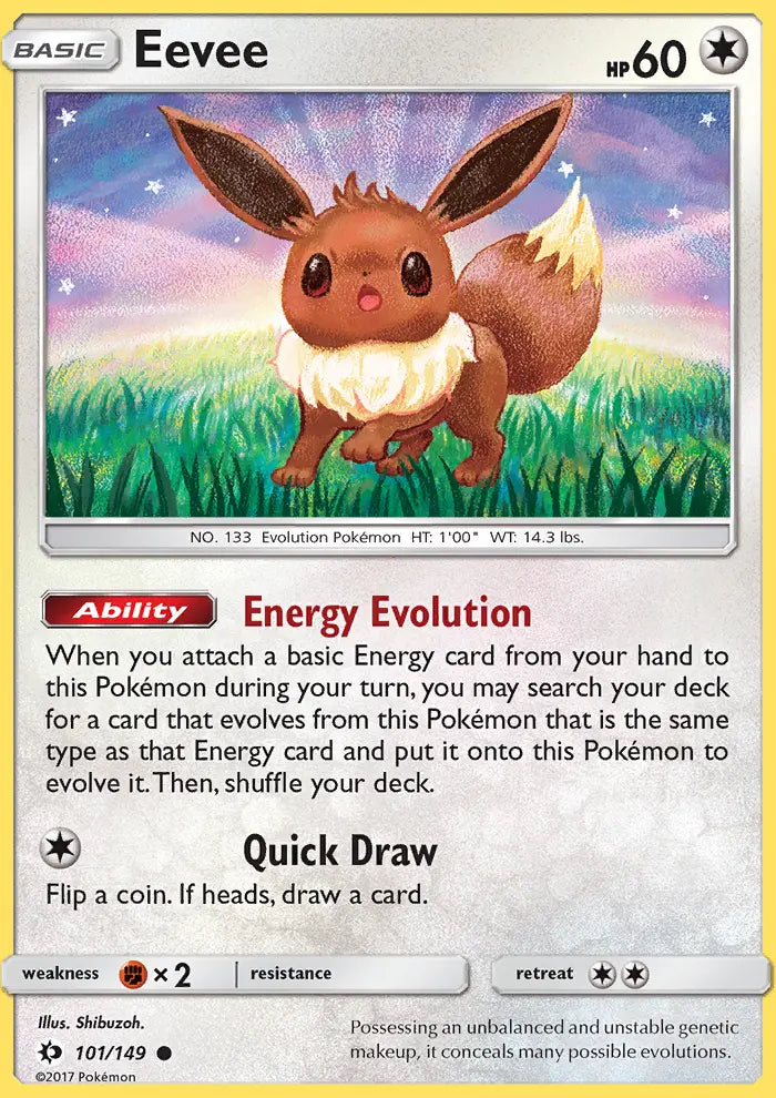 Eevee #101 – Pokemon Sun & Moon