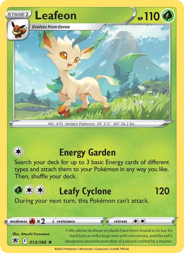 Leafeon #13 – Pokemon Astral Radiance