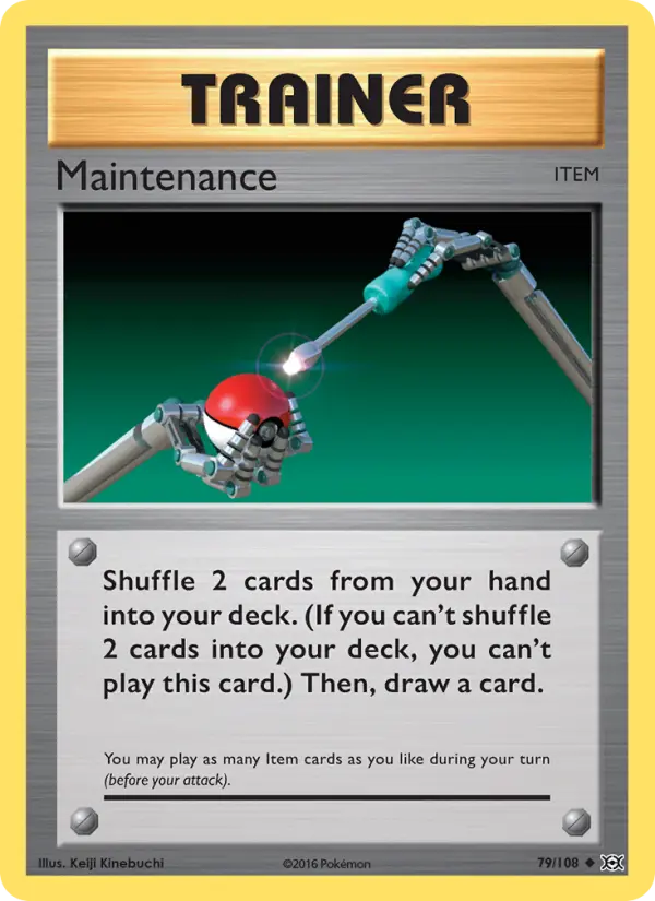 Maintenance [Reverse Holo] #79 – Pokemon Evolutions