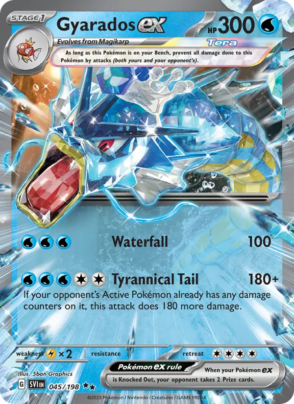 Gyarados ex #45 – Pokemon Scarlet & Violet