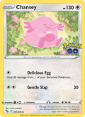 Chansey [Reverse Holo] #51 – Pokemon Go