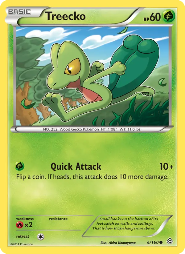 Treecko #6 – Pokemon Primal Clash