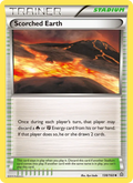 Scorched Earth [Reverse Holo] #138 – Pokemon Primal Clash