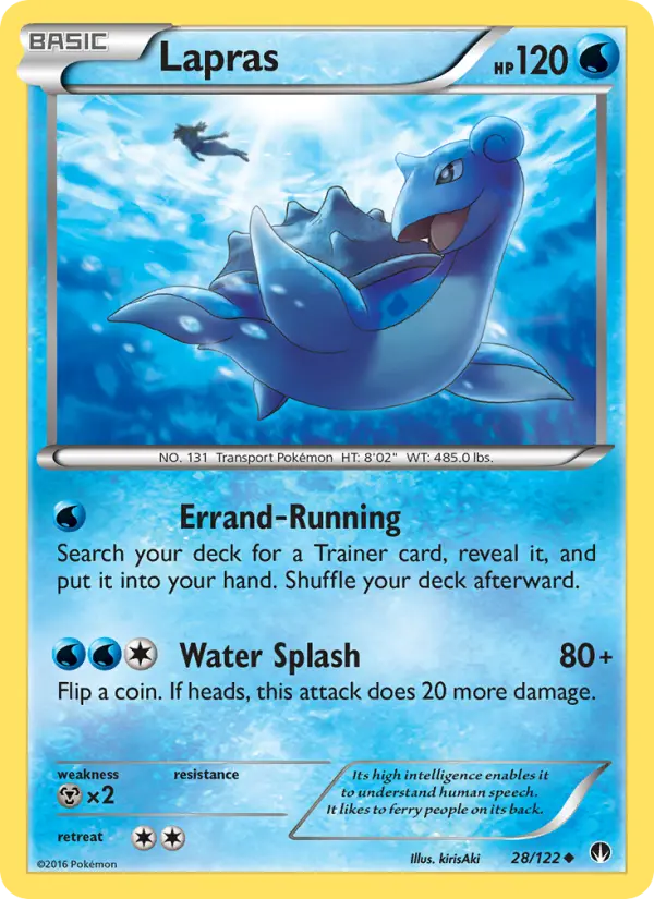 Lapras #28 – Pokemon BREAKpoint