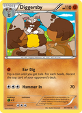 Diggersby [Reverse Holo] #90 – Pokemon Primal Clash