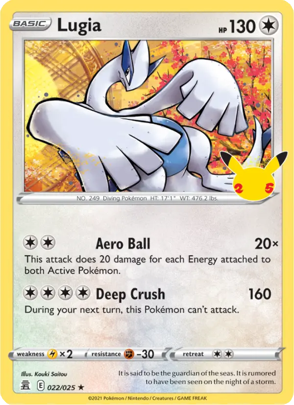 Lugia #22 – Pokemon Celebrations