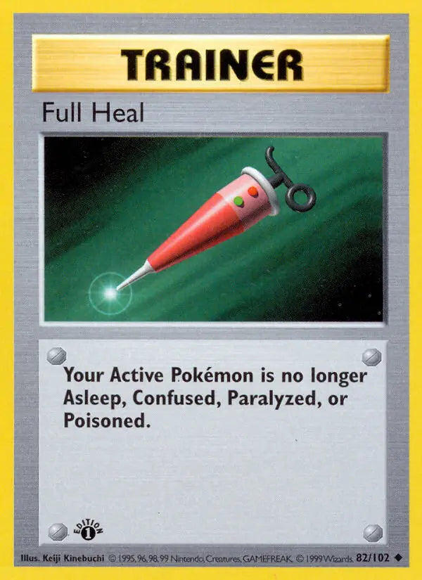 Full Heal #82 – Pokemon Base Set