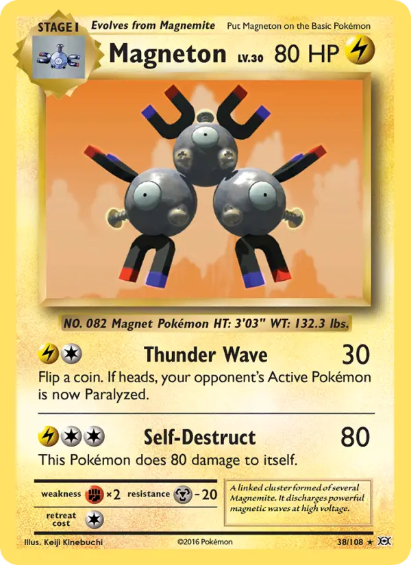 Magneton #38 – Pokemon Evolutions