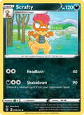 Scrafty [Reverse Holo] #99 – Pokemon Evolving Skies